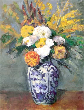 Autumn Flowers 1873 by Paul Cezanne