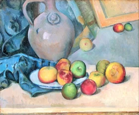 Stoneware Pitcher by Paul Cezanne