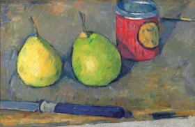 Poires et Couteau by Paul Cezanne