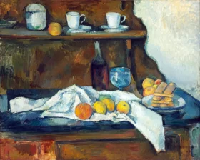 The Buffet 1877 by Paul Cezanne