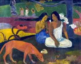 Arearea (Joyfulness) by Paul Gauguin Arearea (Joyfulness) by Paul Gauguin