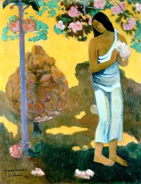 Te Avae No Maria (The Month of Mary) by Paul Gauguin Te Avae No Maria (The Month of Mary) by Paul Gauguin