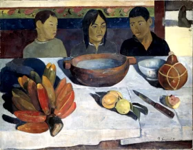 The Meal by Paul Gauguin The Meal by Paul Gauguin