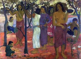 Nave Nave Mahana 1896 by Paul Gauguin Nave Nave Mahana 1896 by Paul Gauguin