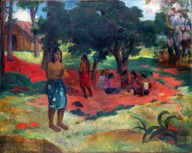 Parau Parau (Whispered Words) by Paul Gauguin Parau Parau (Whispered Words) by Paul Gauguin