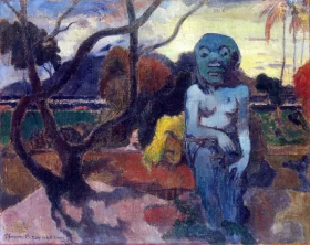 Rave Te Hiti Aamu the Idol by Paul Gauguin Rave Te Hiti Aamu the Idol by Paul Gauguin