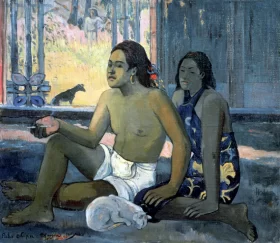 Eiaha 'Ohipa (Not to Work) by Paul Gauguin Eiaha 'Ohipa (Not to Work) by Paul Gauguin