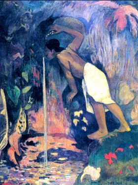 Pape Moe (Mysterious Water) by Paul Gauguin Pape Moe (Mysterious Water) by Paul Gauguin