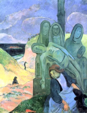 Breton Way of the Cross by Paul Gauguin Breton Way of the Cross by Paul Gauguin