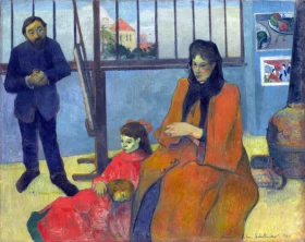 Schuffenecker'S Studio by Paul Gauguin Schuffenecker'S Studio by Paul Gauguin