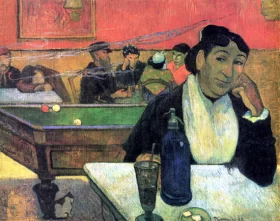 The Night Cafe, Arles by Paul Gauguin The Night Cafe, Arles by Paul Gauguin