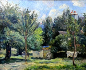 Three Cows by Paul Gauguin Three Cows by Paul Gauguin