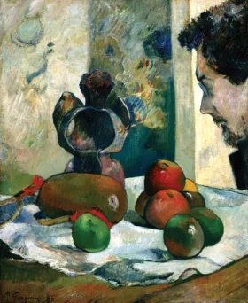Still Life with Profile of Laval by Paul Gauguin Still Life with Profile of Laval by Paul Gauguin