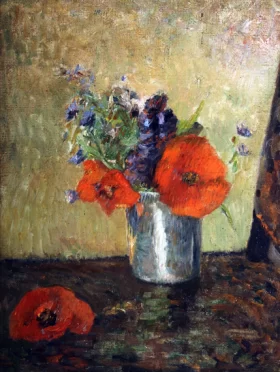 Fleurs D'ÉTé Dans Un Gobelet by Paul Gauguin Fleurs D'ÉTé Dans Un Gobelet by Paul Gauguin