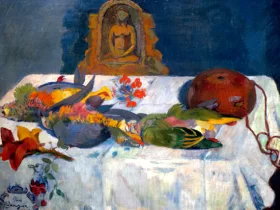 Still Life with Parrots by Paul Gauguin Still Life with Parrots by Paul Gauguin