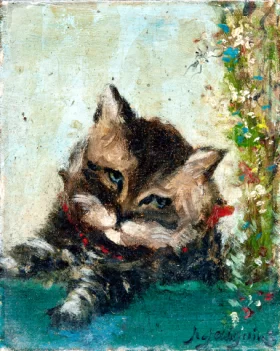 TêTe De Chat by Paul Gauguin TêTe De Chat by Paul Gauguin