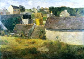 Houses At Vaugirard by Paul Gauguin Houses At Vaugirard by Paul Gauguin