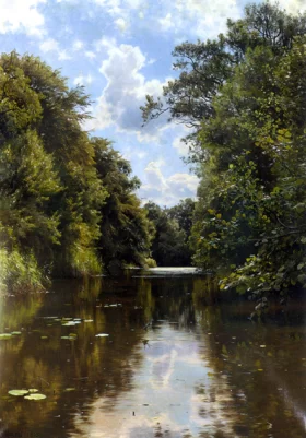 A summer's day by Peder Mørk Mønsted