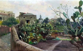 Torre del Greco, 1925 by Peder Mørk Mønsted Torre del Greco, 1925 by Peder Mørk Mønsted
