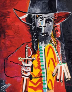 Homme à L’épée by Pablo Picasso (inspired)