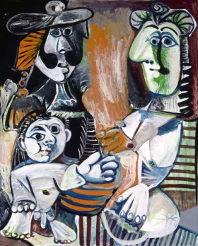 The Family by Pablo Picasso (inspired)