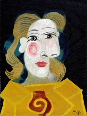 Head of a Woman (Dora Maar) by Pablo Picasso (inspired)