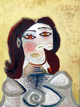 Buste De Femme (Dora Maar) by Pablo Picasso (inspired)