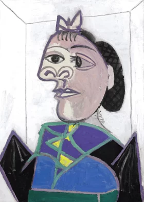 Femme Assise by Pablo Picasso (inspired)