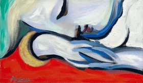 Le Repos (Marie-Thérèse) by Pablo Picasso (inspired)