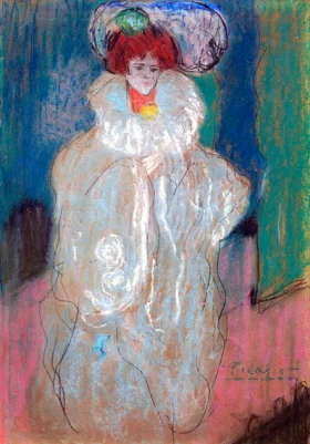 La Diva by Pablo Picasso (inspired)