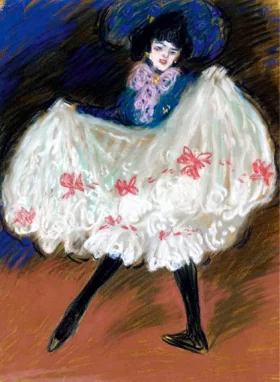 La Danseuse (Cancan) by Pablo Picasso (inspired)