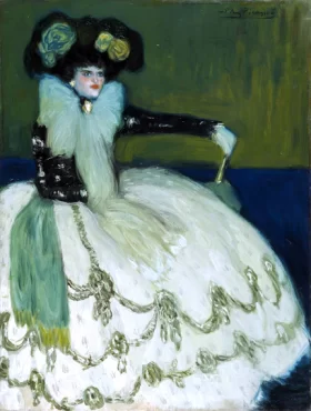 Woman in Blue by Pablo Picasso (inspired)
