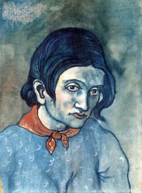 Female Head by Pablo Picasso (inspired)