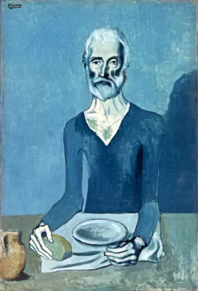 The Ascetic by Pablo Picasso (inspired)