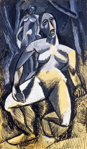 Etude Pour 'Nu Dans Une Forêt' Or Etude Pour 'La Dryade' by Pablo Picasso (inspired) Etude Pour 'Nu Dans Une Forêt' Or Etude Pour 'La Dryade' by Pablo Picasso (inspired)