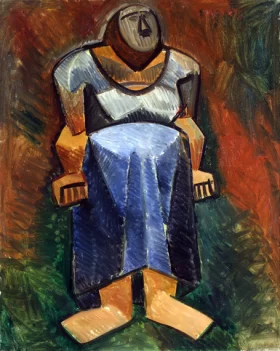 Farm Woman (Full-Length) by Pablo Picasso (inspired) Farm Woman (Full-Length) by Pablo Picasso (inspired)