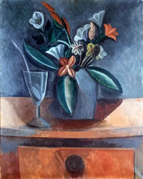Flowers in a Grey Jar by Pablo Picasso (inspired) Flowers in a Grey Jar by Pablo Picasso (inspired)