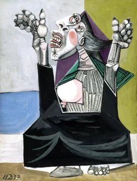 The Supplicant by Pablo Picasso (inspired)