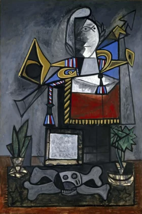 Monument To the Spaniards Who Died For France by Pablo Picasso (inspired)