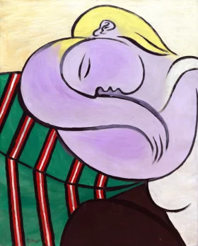 Woman with Yellow Hair by Pablo Picasso (inspired)