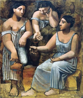 Three Women at the Spring by Pablo Picasso (inspired) Three Women at the Spring by Pablo Picasso (inspired)