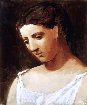 Buste De Femme à la Chemise by Pablo Picasso (inspired)