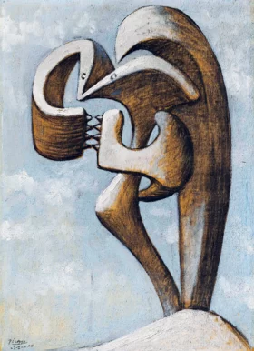 Figure by Pablo Picasso (inspired)