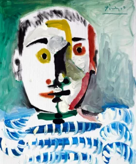 Buste D'homme by Pablo Picasso (inspired)