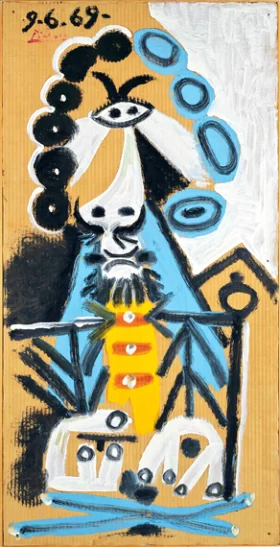 Buste D'homme by Pablo Picasso (inspired)