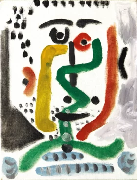 Tête D'homme by Pablo Picasso (inspired)