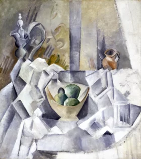 Carafe, Jug and Fruit Bowl by Pablo Picasso (inspired)