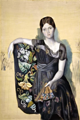 Portrait of Olga in an Armchair by Pablo Picasso (inspired) Portrait of Olga in an Armchair by Pablo Picasso (inspired)