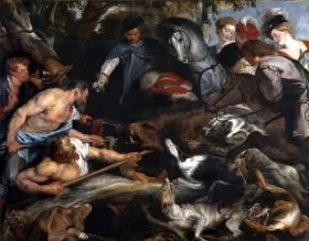 Boar Hunt by Peter Paul Rubens Boar Hunt by Peter Paul Rubens