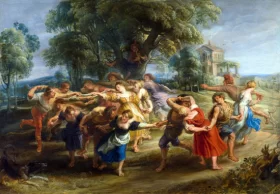Dance of Villagers by Peter Paul Rubens Dance of Villagers by Peter Paul Rubens